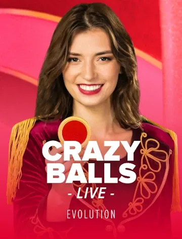 Live tafel Crazy Balls van Evolution bij Casino Lizaro