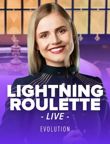 Live tafel Lightning Roulette van Evolution bij Casino Lizaro