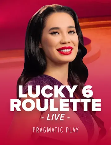 Live tafel Play Live Lucky 6 Roulette van Pragmatic Play Live bij Casino Lizaro